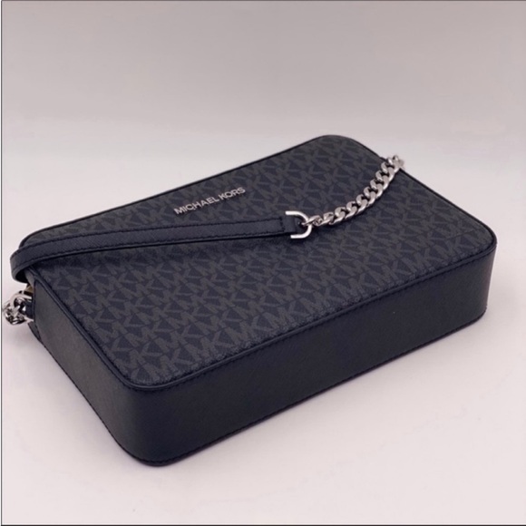 New Michael Kors EW Crossbody Black Bag - Picture 4 of 7
